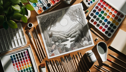 5 Steps to Begin Your Grayscale Coloring Journey