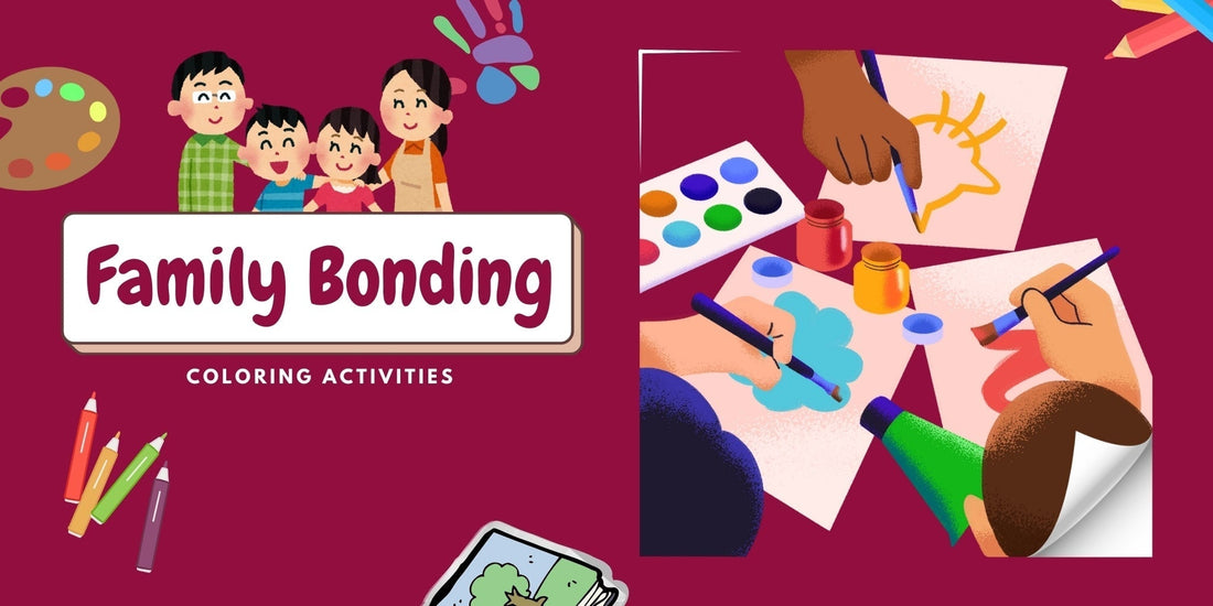 Coloring Activities For Family Bonding