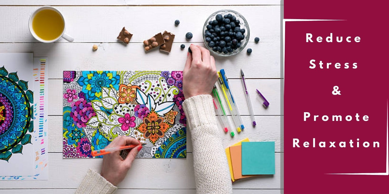 How Coloring Helps Reduce Stress & Promote Relaxation – Trending Coloring