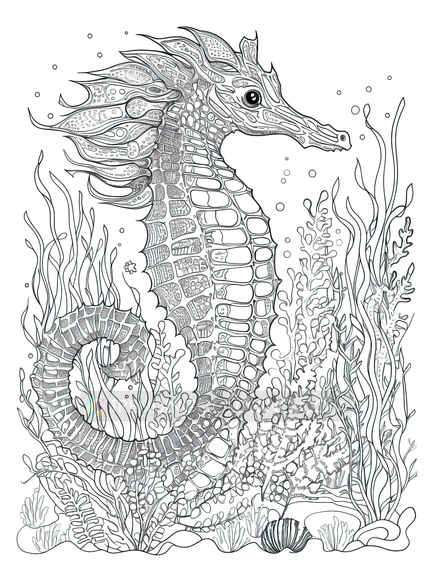 101 Amazing Animal Coloring Pages - Instant Download - Printable – preview 11