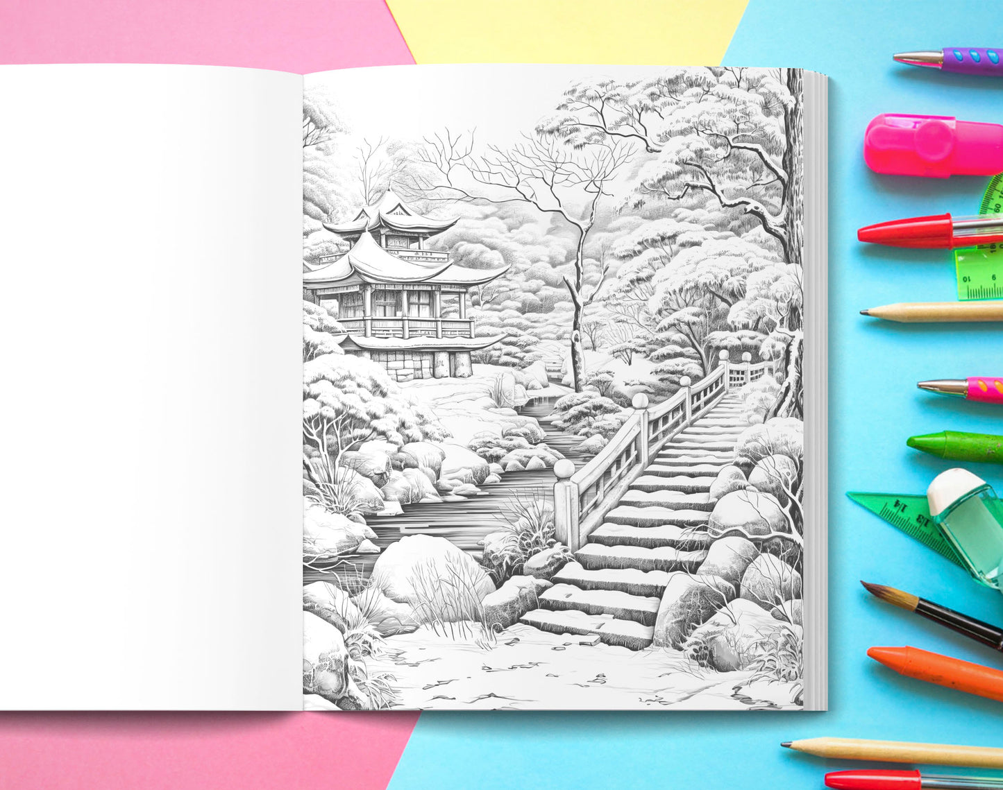 101 Claming Christmas Coloring Book - 8.5x11 inch Paperpack – preview 6