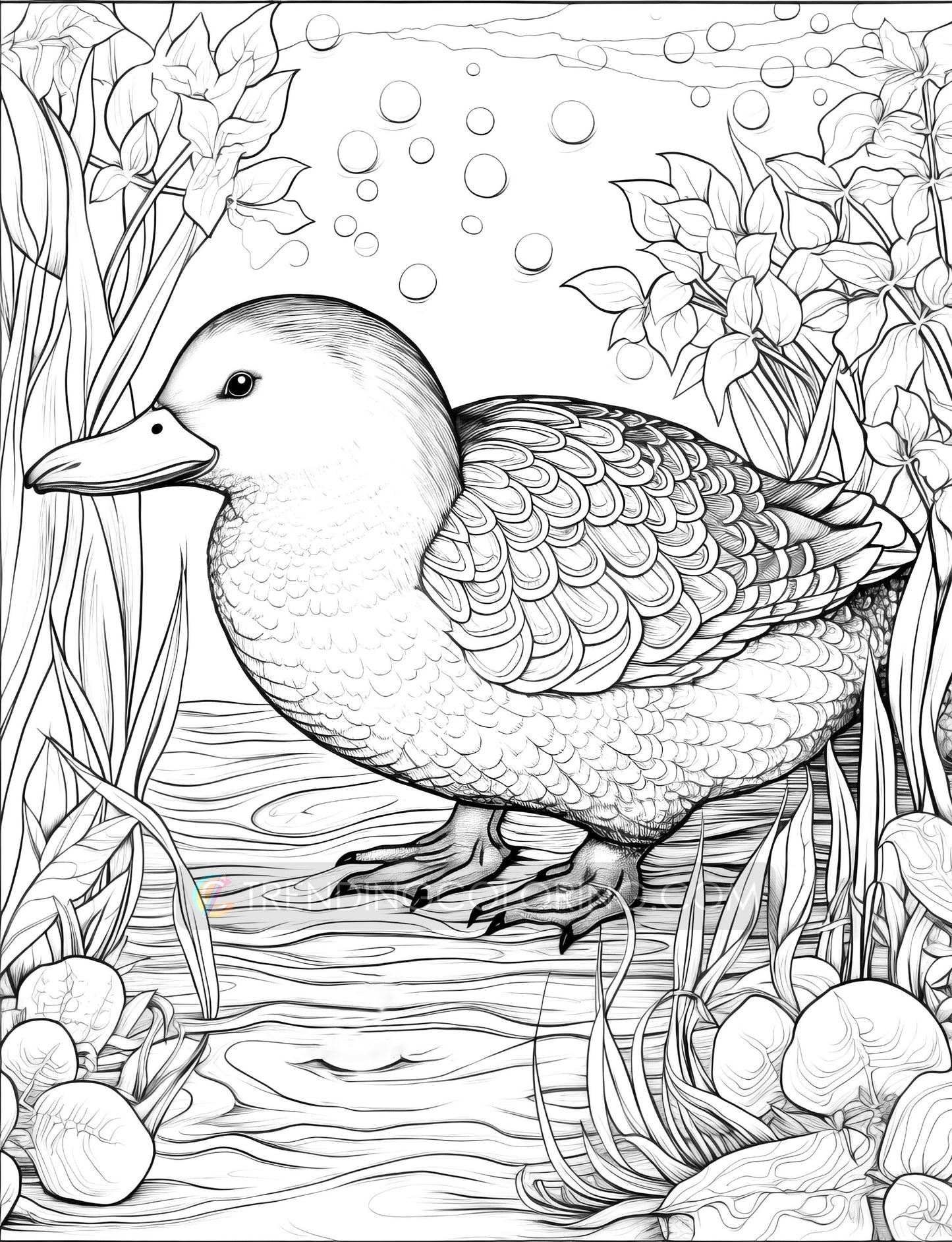 101 Amazing Animal Coloring Pages - Instant Download - Printable