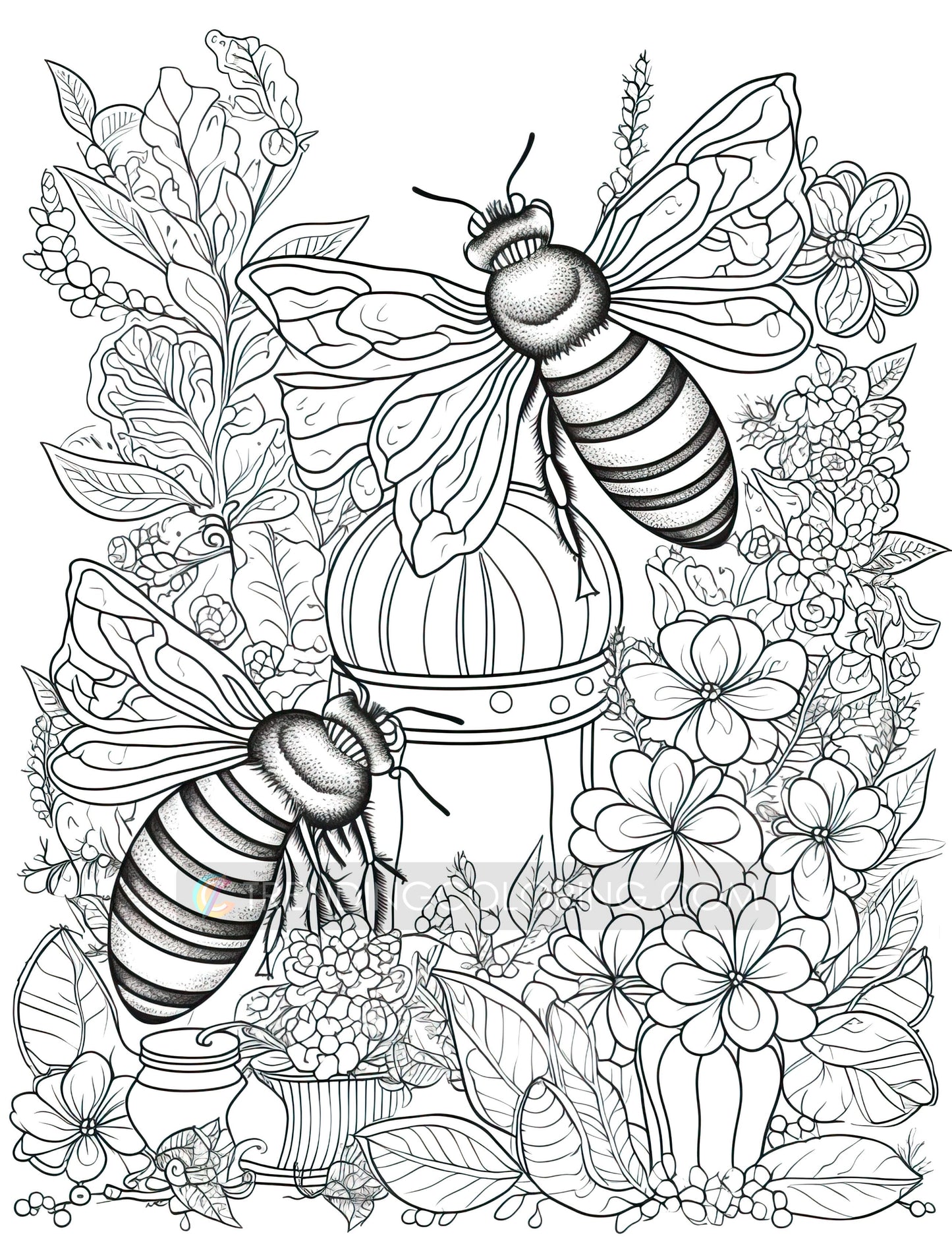 101 Amazing Animal Coloring Pages - Instant Download - Printable