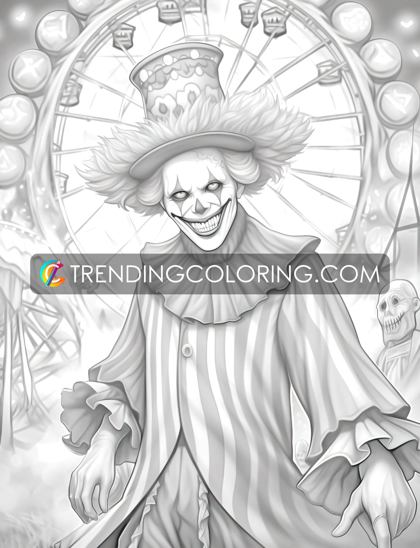 Free Halloween Coloring Pages - Instant Download Freepage - Printable PDF