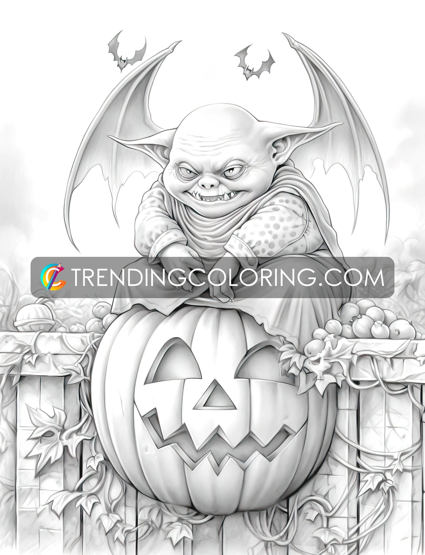 Free Halloween Coloring Pages - Instant Download Freepage