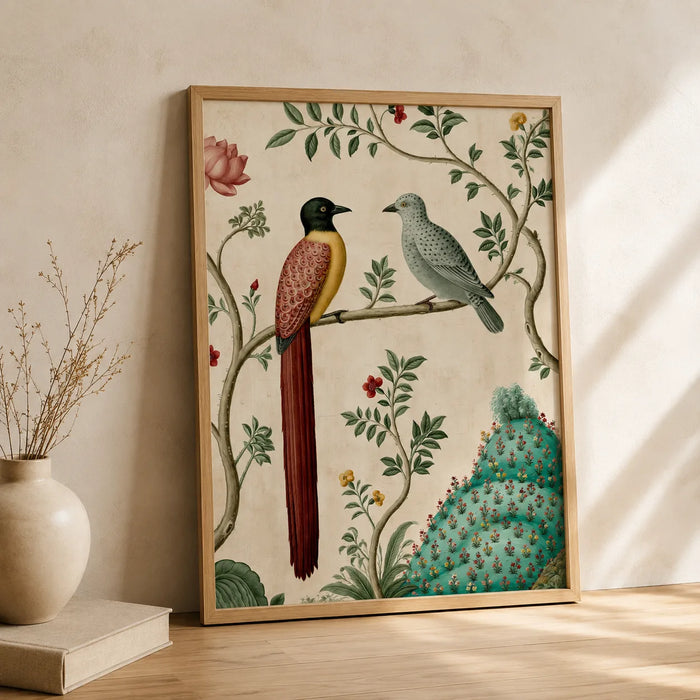 Exotic Bird Duo Wall Art Decor