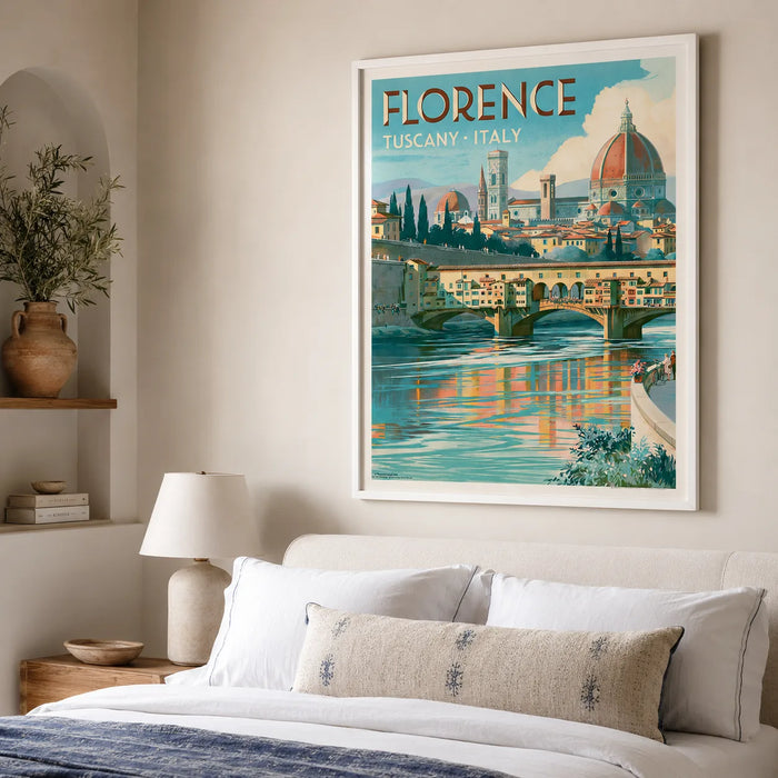 Florence Tuscany Travel Wall Art Decor