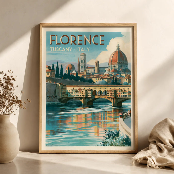 Florence Tuscany Travel Wall Art Decor