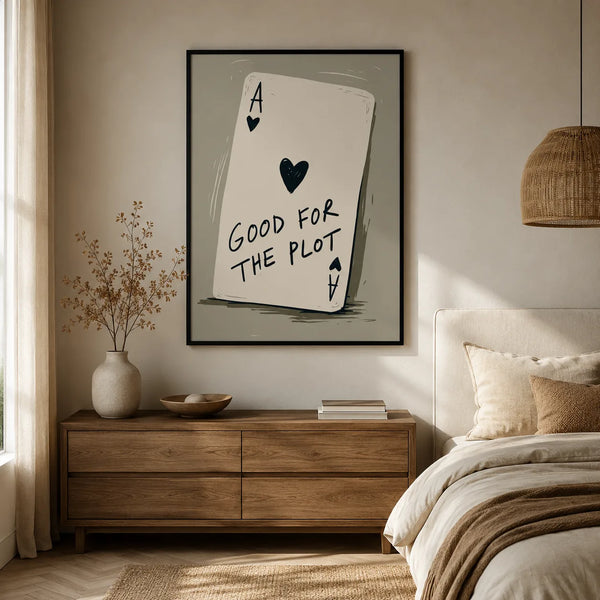 Good for the Plot Wall Art Decor