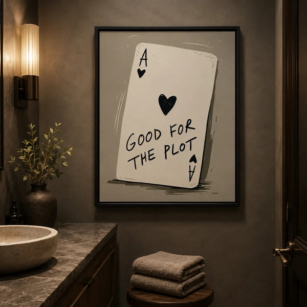 Good for the Plot Wall Art Decor