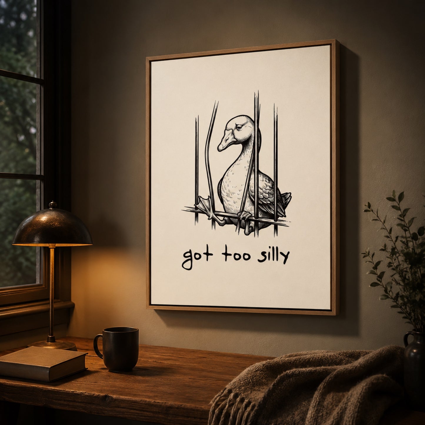 Got Too Silly Duck Wall Art Decor preview 11