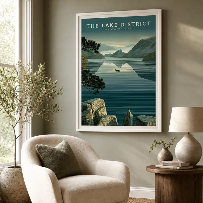 Lake District Derwentwater Wall Art Decor