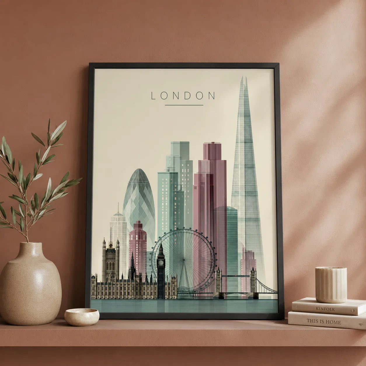 London City Skyline Wall Art Decor - Wall Art Decor - view 11