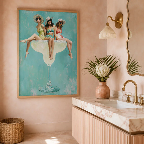 Margarita Girls Wall Art Decor