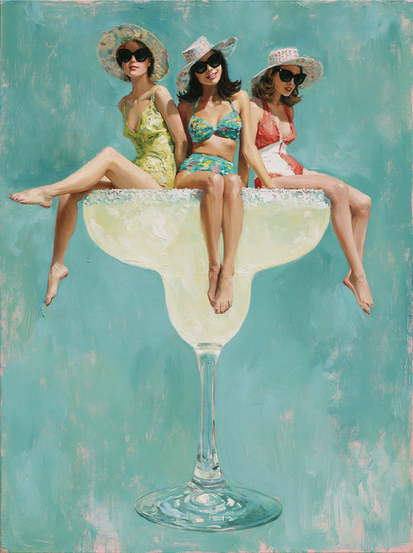 Margarita Girls Wall Art Decor