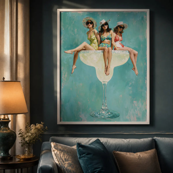 Margarita Girls Wall Art Decor