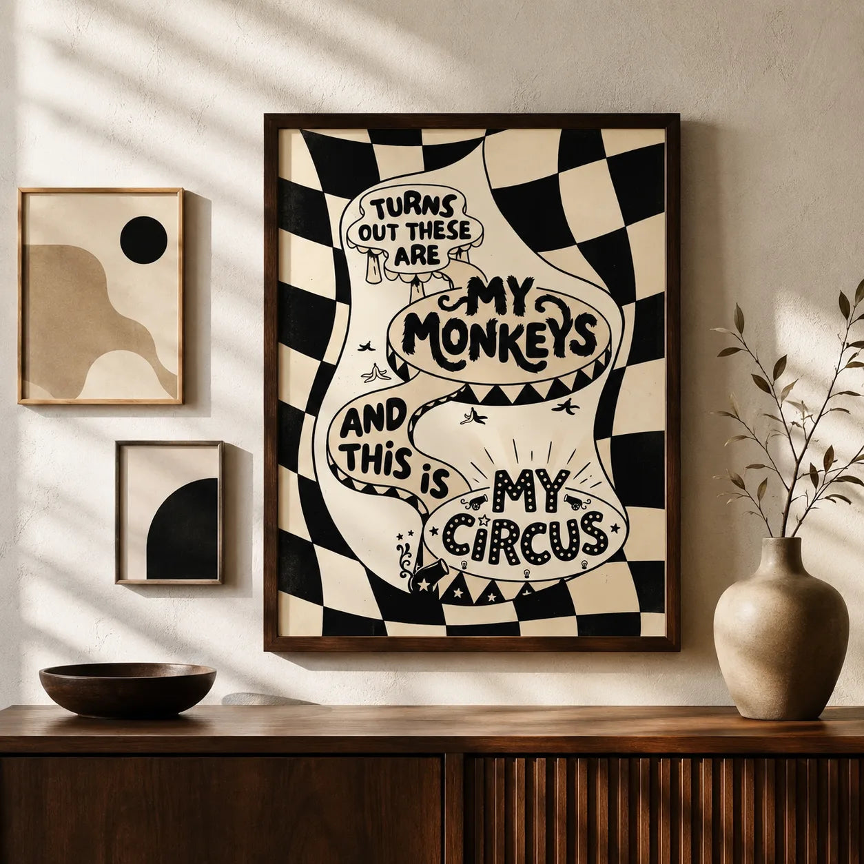 My Monkeys My Circus Wall Art Decor - Wall Art Decor - view 11