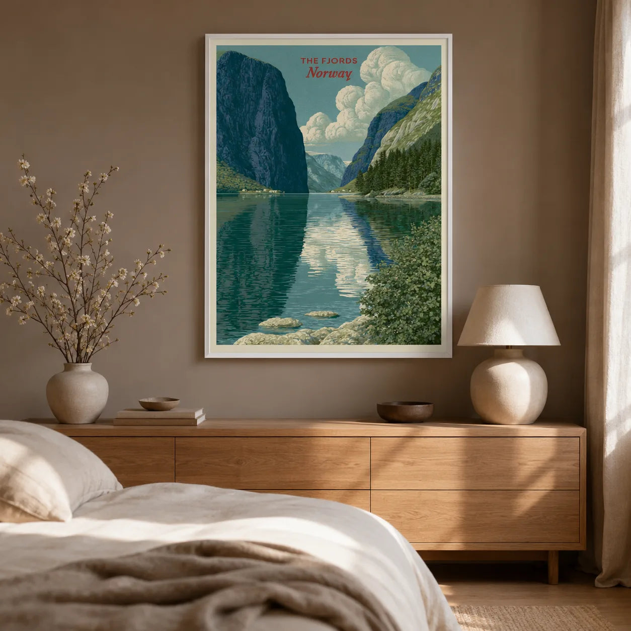 Norway Fjords Vintage Wall Art Decor - Wall Art Decor - view 11