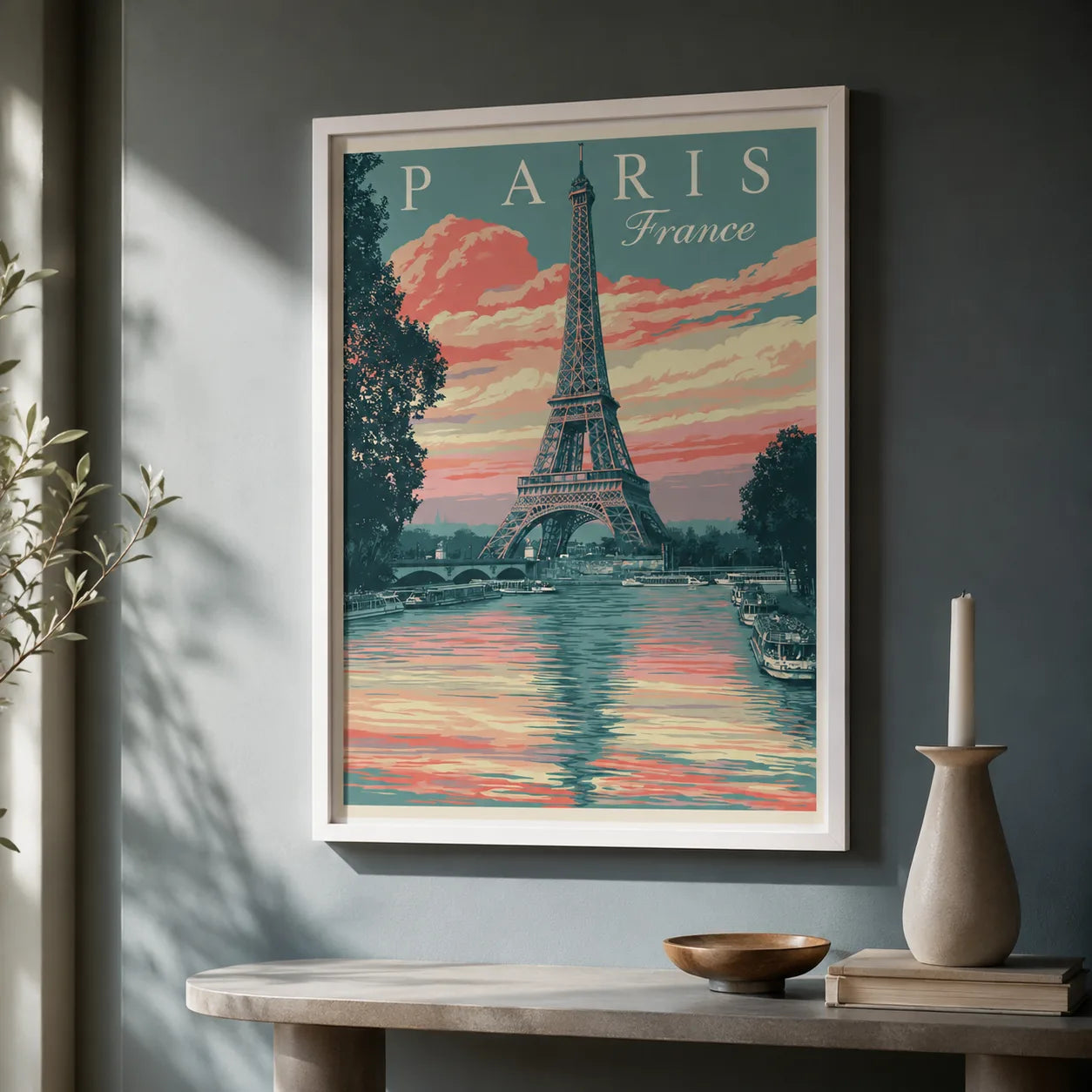 Paris Eiffel Tower Wall Art Decor - Wall Art Decor - view 11