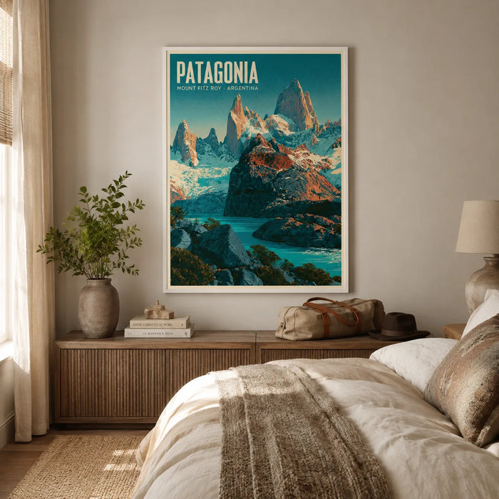 Patagonia Mount Fitz Roy Wall Art Decor