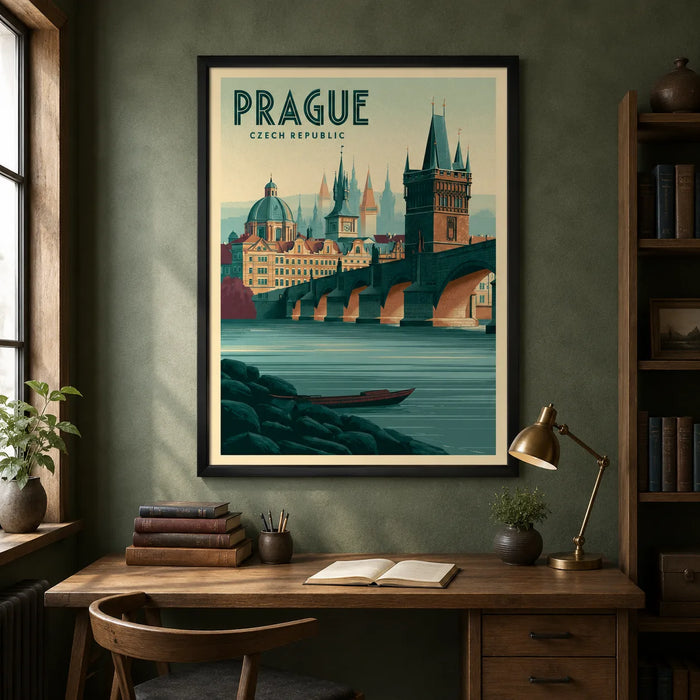 Prague Czech Republic Travel Wall Art Decor