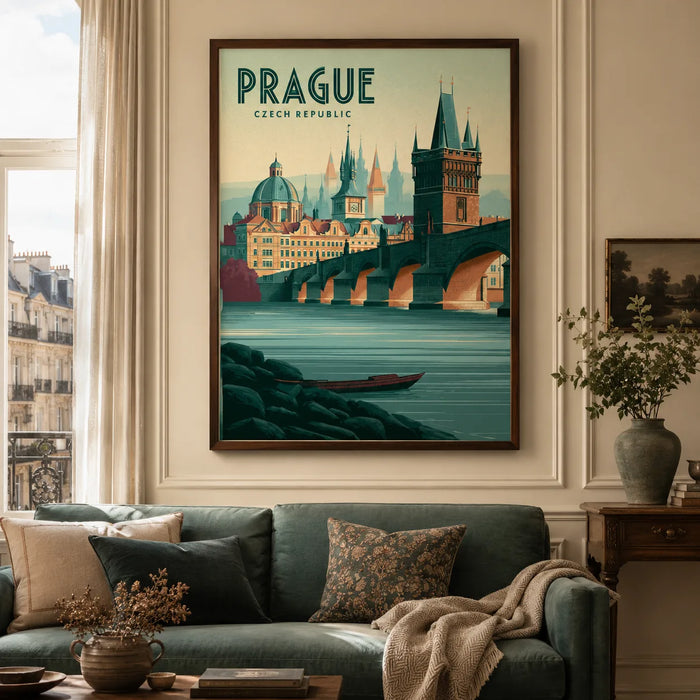 Prague Czech Republic Travel Wall Art Decor