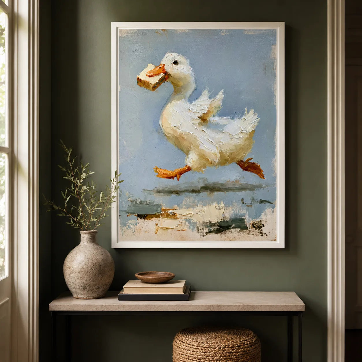 Sandwich Duck Oil Painting Wall Art Decor - Wall Art Decor - view 11