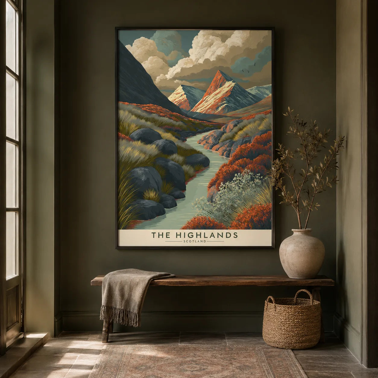Scottish Highlands Landscape Wall Art Decor - Wall Art Decor - view 11