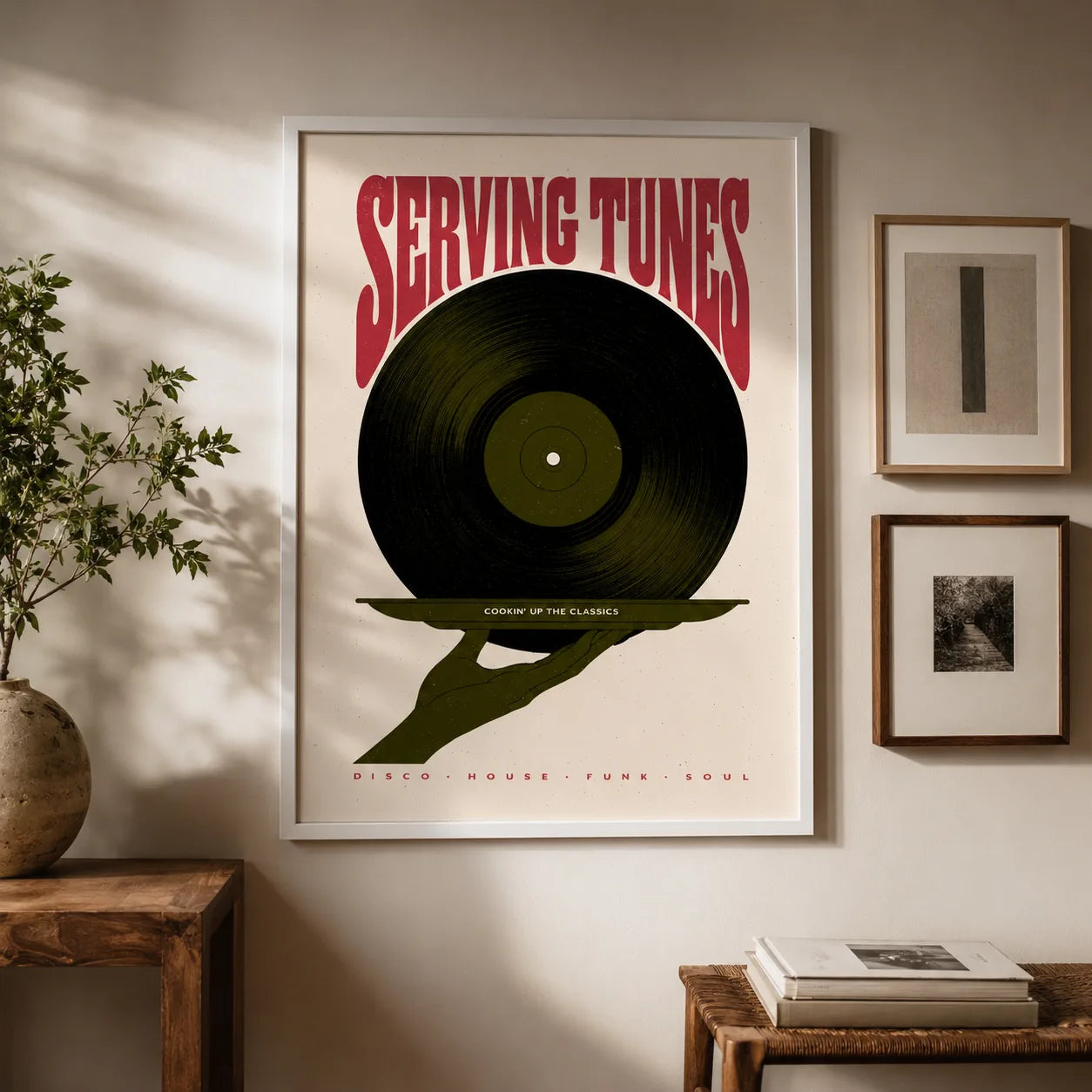 Serving Tunes Vinyl Record Wall Art Decor - Wall Art Decor - view 11