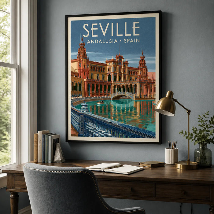 Seville Andalusia Travel Wall Art Decor