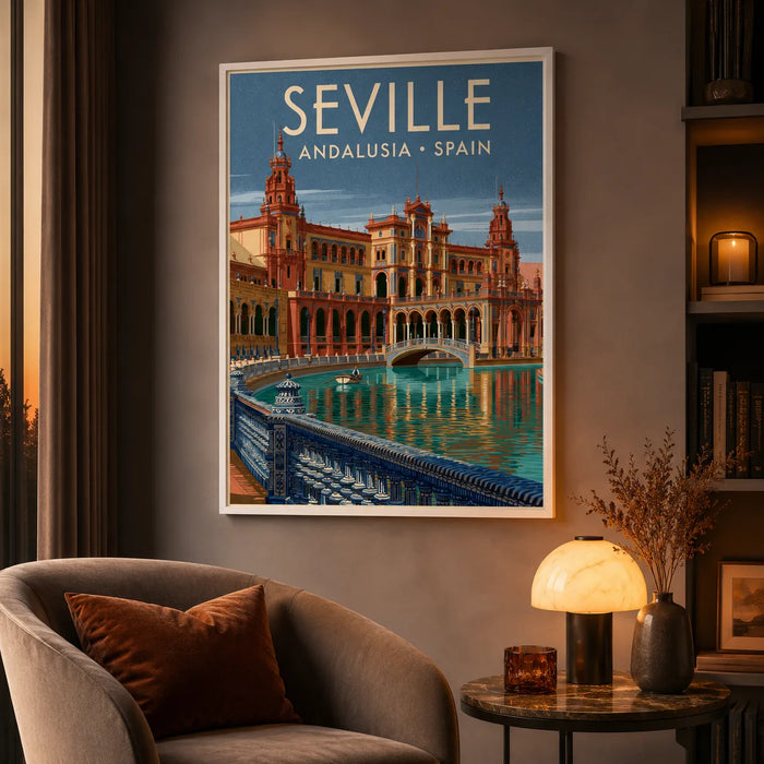 Seville Andalusia Travel Wall Art Decor