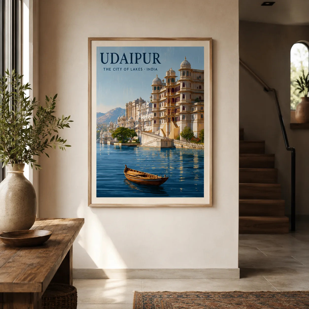 Udaipur City of Lakes Wall Art Decor - Wall Art Decor - view 11