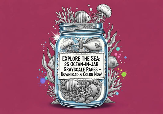 25 ocean coloring pages