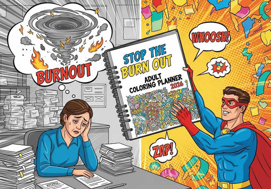 Stop the Burnout: Why You Need an Adult Coloring Planner 2026