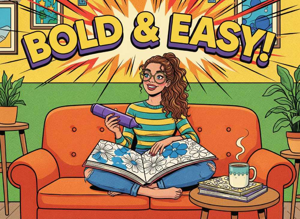 The Best Relaxing Coloring Pages for Seniors