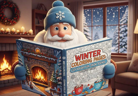 a a a der winter der ist da coloring page