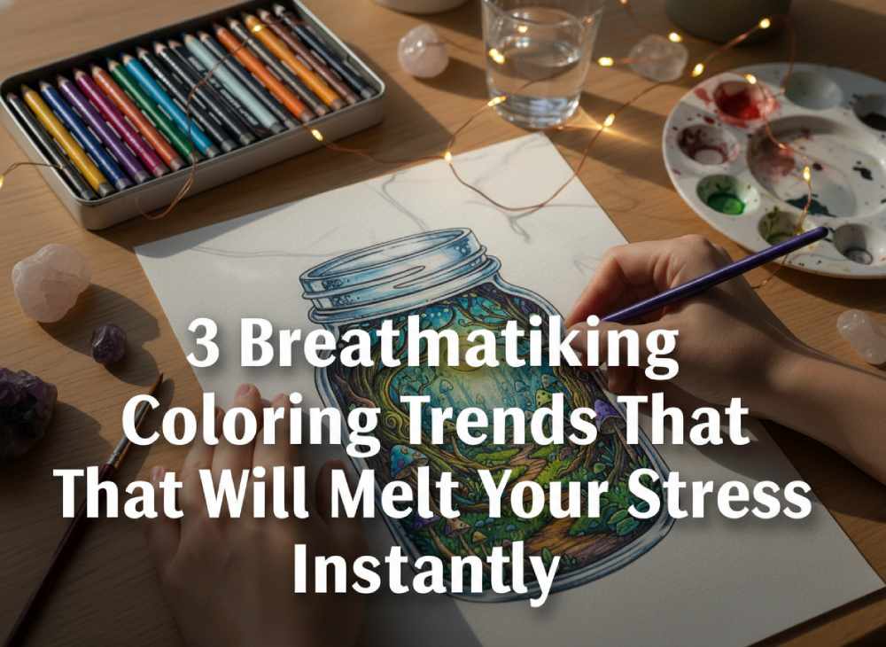 The Ultimate Screen-Free Detox: 3 Magical Coloring Pages You Need