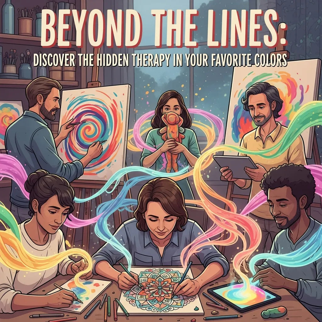 Beyond the Lines: Discover the Hidden Therapy in Your Favorite Colors