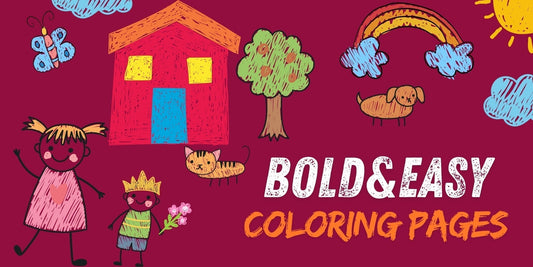 Bold And Easy Coloring Pages