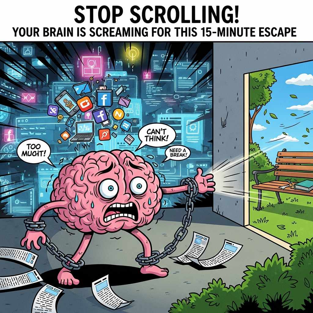 Stop Scroling! Your Brain is Screaming for This 15-Minute Escape
