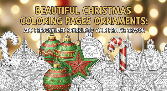 christmas coloring pages ornaments