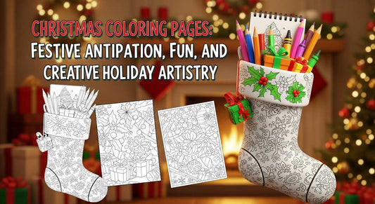 christmas coloring pages stockings