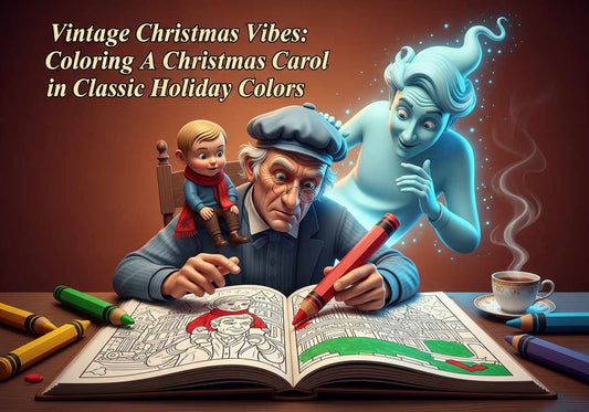 a christmas carol colorized printable