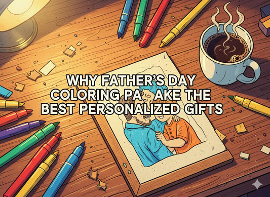 Why Father's Day Coloring Pages Make the Best Personalized Gifts