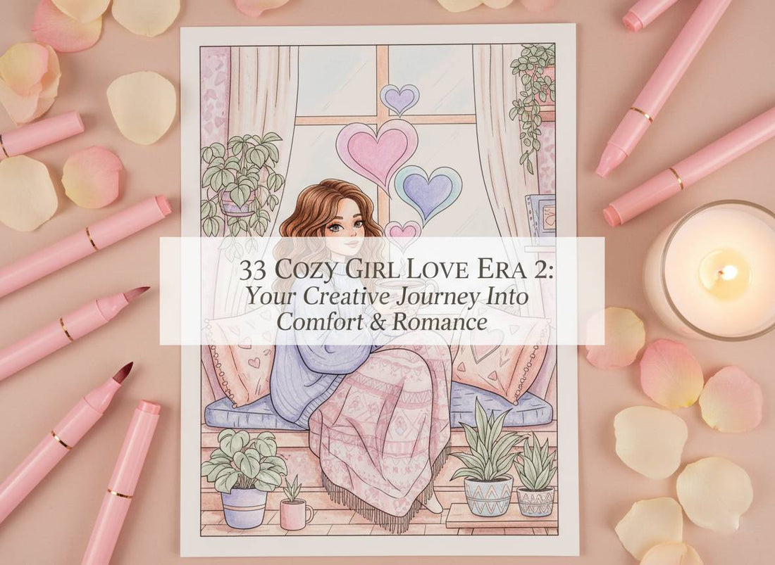 33 Cozy Girl Love Era 2: The Perfect Coloring Journey Into Romance and Comfort