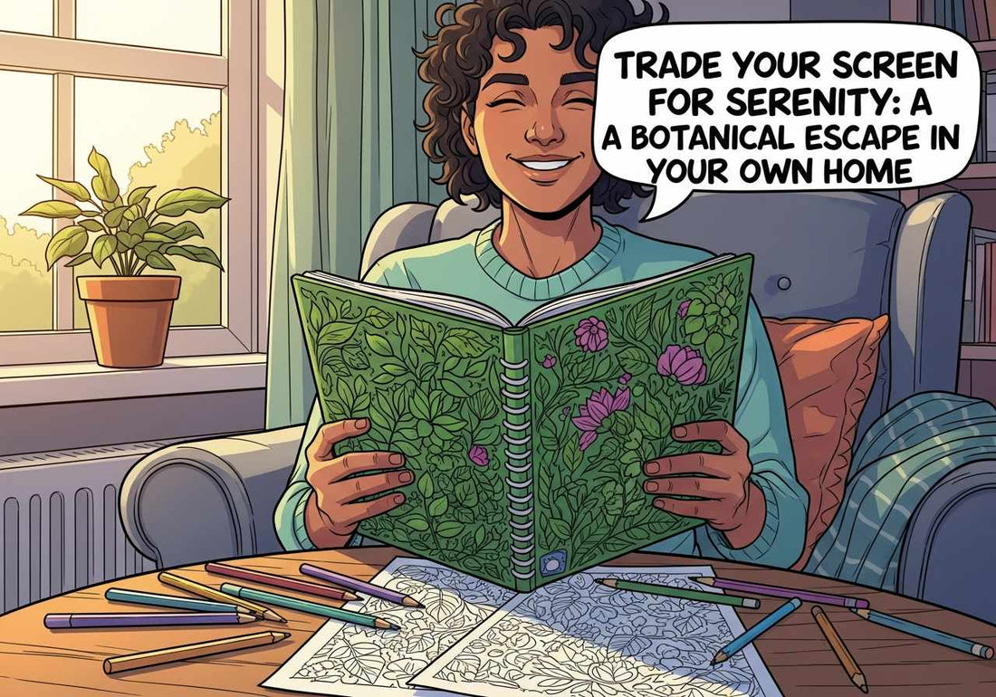 Trade Your Screen for Serenity: A Botanical Escape in Your Own Home