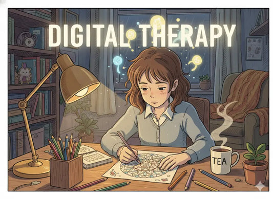 is the Ultimate Digital Therapy coloring