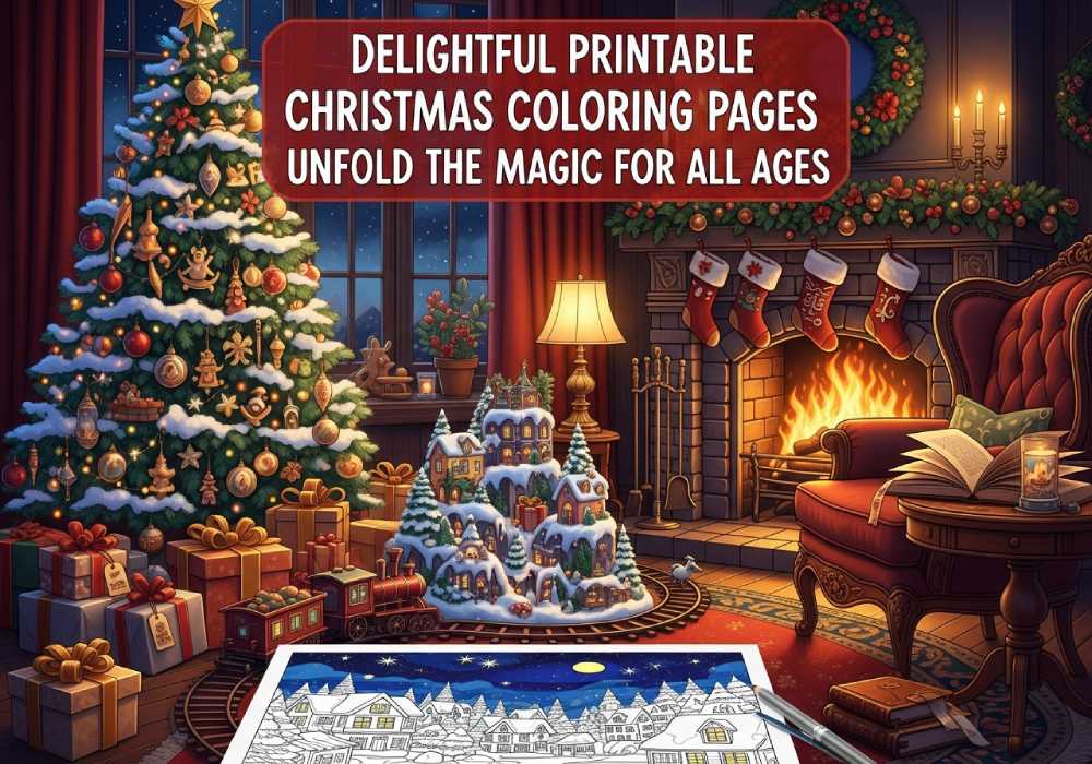 printable christmas coloring pages