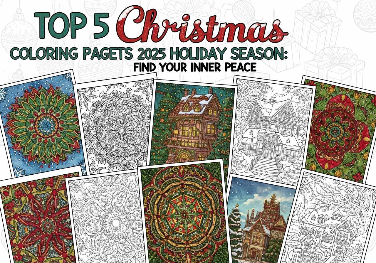 Top 5 Christmas Coloring Pages Sets for the 2025 Holiday Season: Find