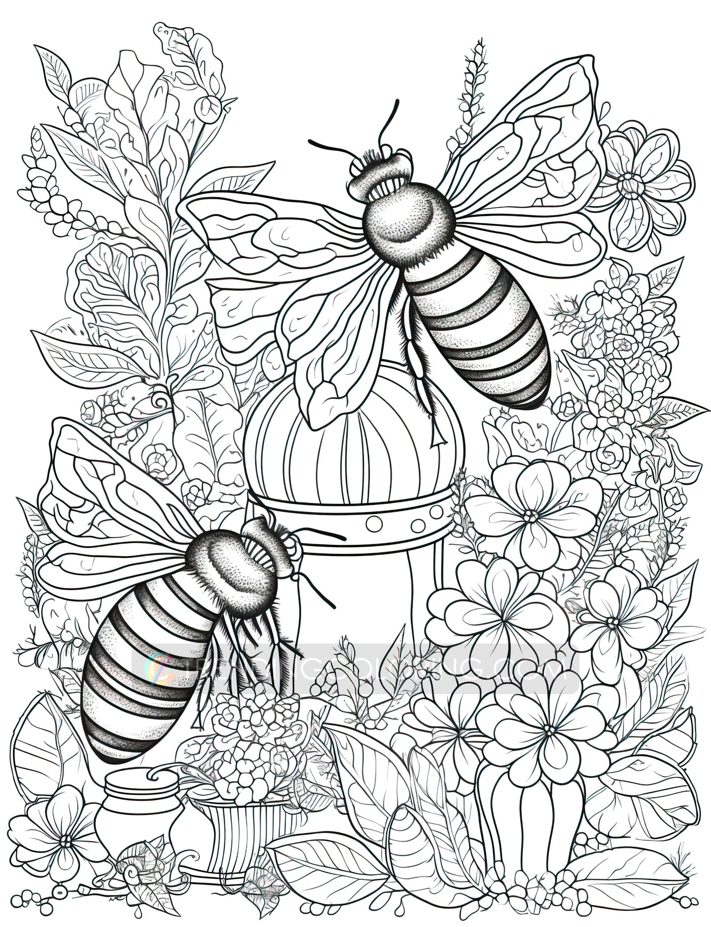 101 Amazing Animal Coloring Pages - Instant Download - Printable – preview 7
